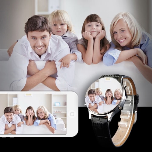 MT360 Android BT Pedometer Smart Wrist Watch + PU Band 0.96 Inches 240*240pixels OLED Screen with Call Reminder Remote Camera Anti-lost for Samsung S6 S7 S7 edge Motorola LG HTC Sony Smartphone