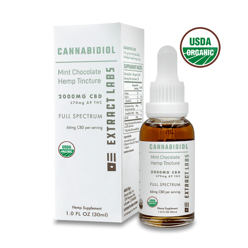 ORGANIC CBD OIL | MINT CHOCOLATE FLAVOR