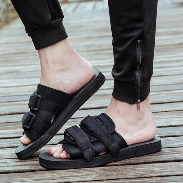 Slippers LCIZRONG Unisex Outdoor Beach Men Non-slip Big Size Flip Flops 35-46 Summer Man/Women