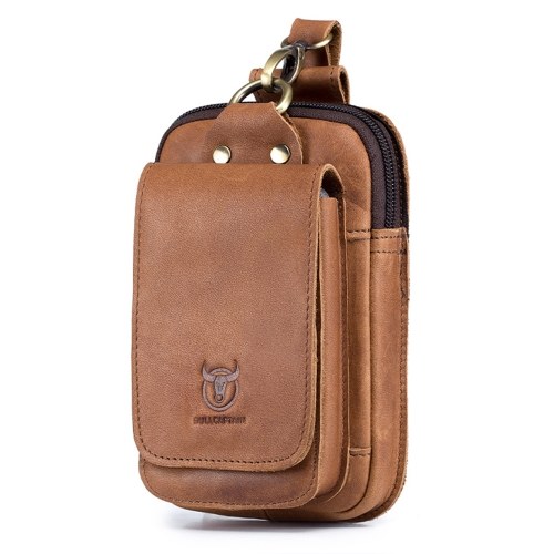 Hommes Vintage en cuir ceinture sac voyage téléphone portable sac à main portefeuille taille sac Fanny Pack