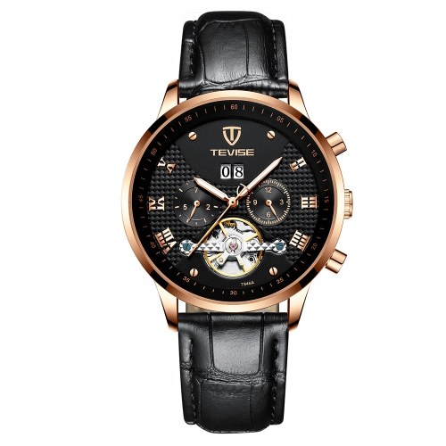 TEVISE T846A Reloj mecánico para hombre