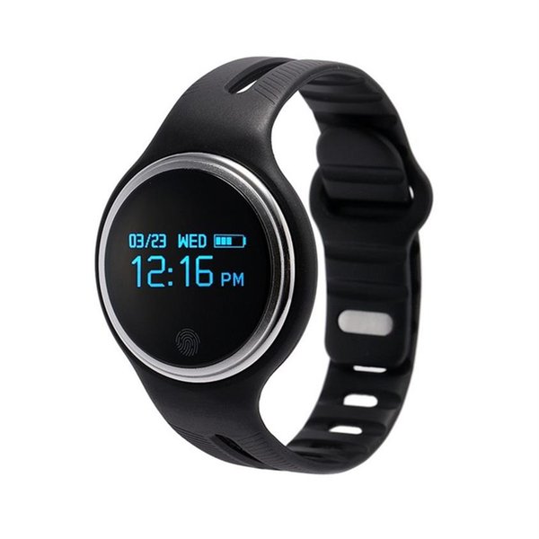 E07 Smart Watch Bluetooth 4.0 OLED GPS Sports Pedometer Fitness Tracker Waterproof Smart Bracelet For Android IOS Phone Watch PK f227O
