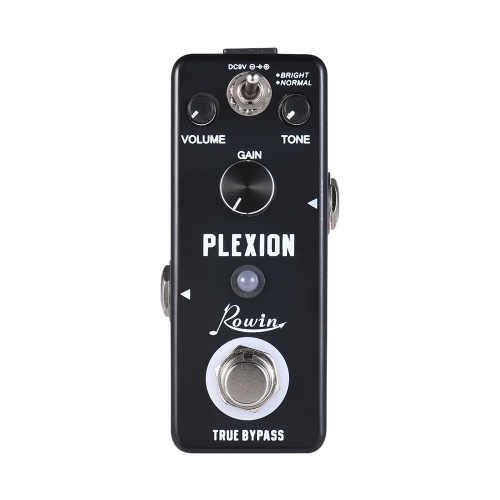 Rowin Plexion Guitar Effect Pedal Aluminum Alloy Shell True Bypass